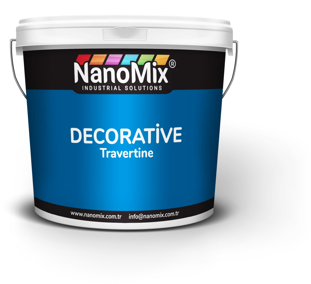 Nanomix Decorative Travertine ürün ambalajı