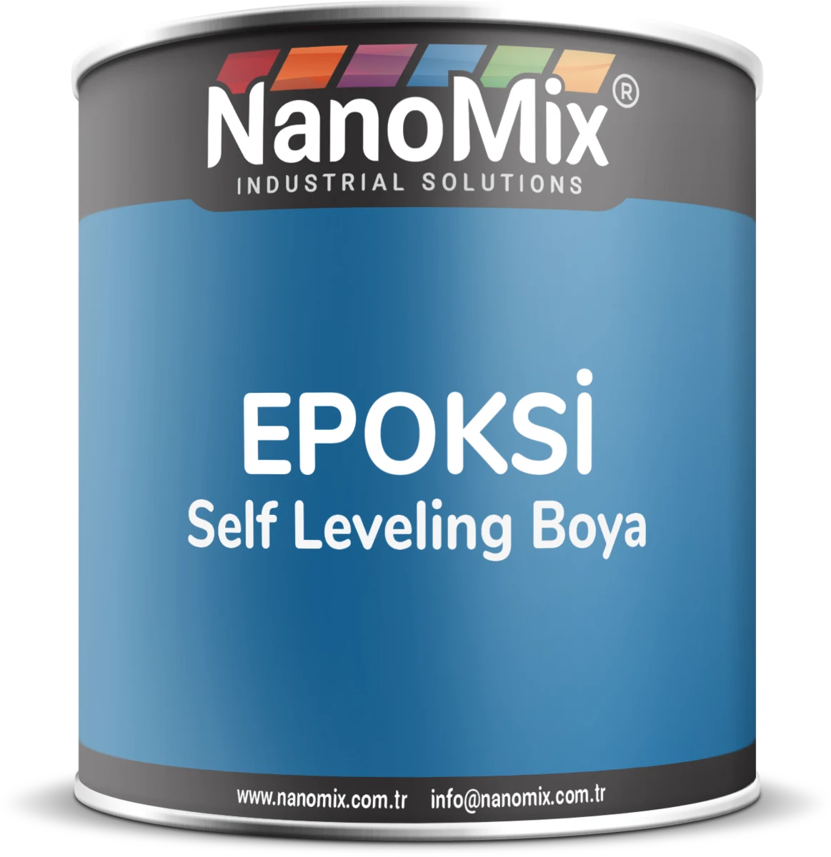 Nanomix Epoksi Self Leveling Boya ürün ambalajı