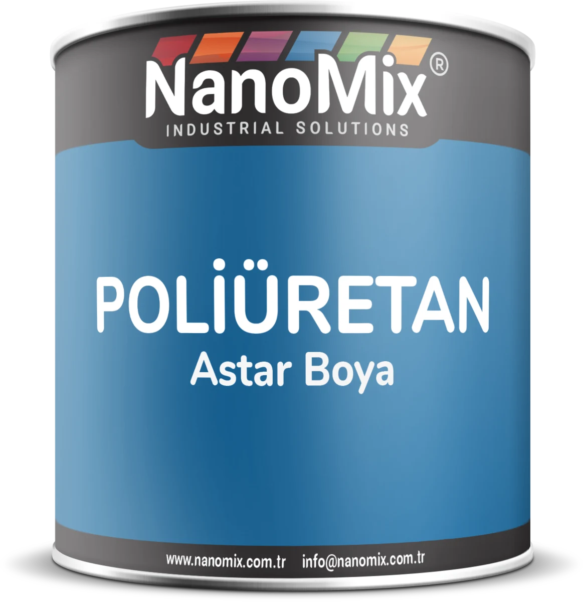 Nanomix Poliüretan Astar Boya ürün ambalajı